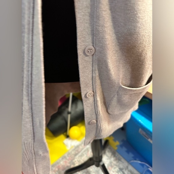 Long woman's cardigan beige from Zara size M - Picture 2 of 6